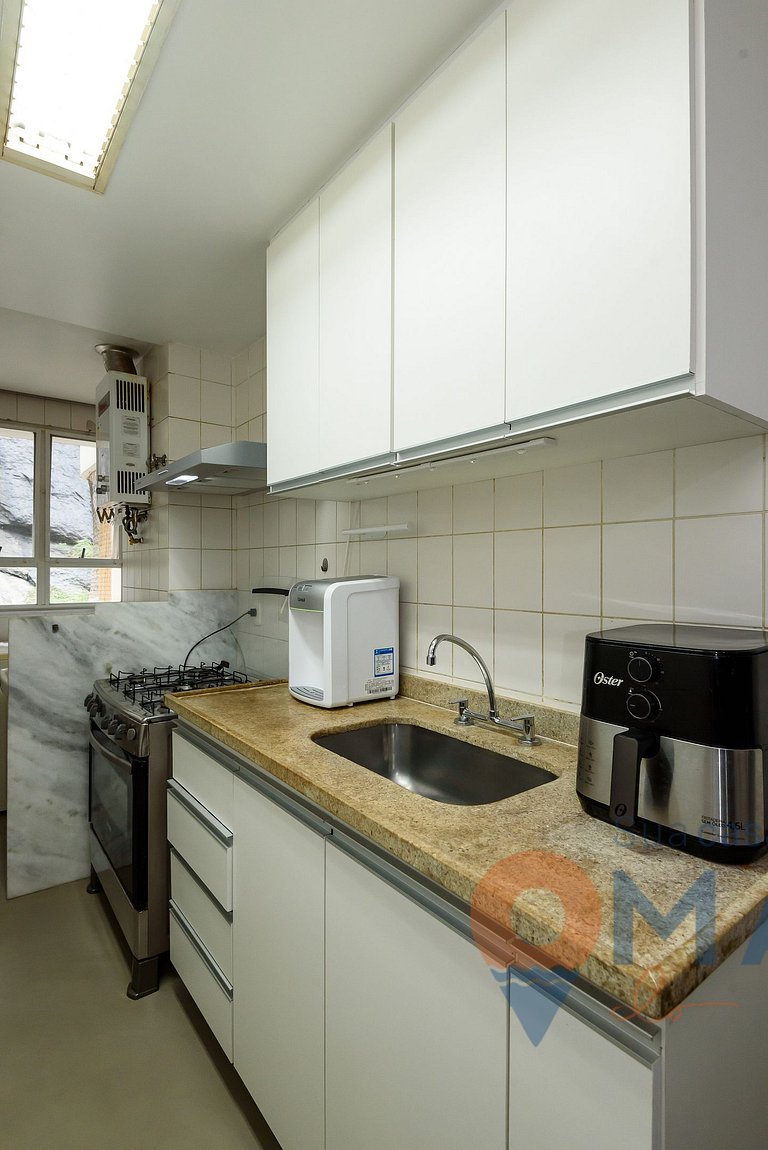Apto em Botafogo com Piscina e Garagem| BV 80/ 407