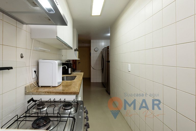 Apto em Botafogo com Piscina e Garagem| BV 80/ 407