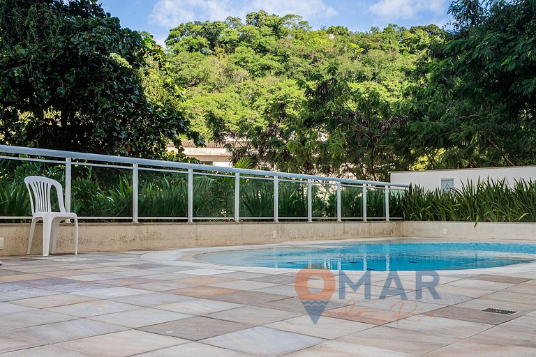 Apto em Botafogo com Piscina e Garagem| BV 80/ 407