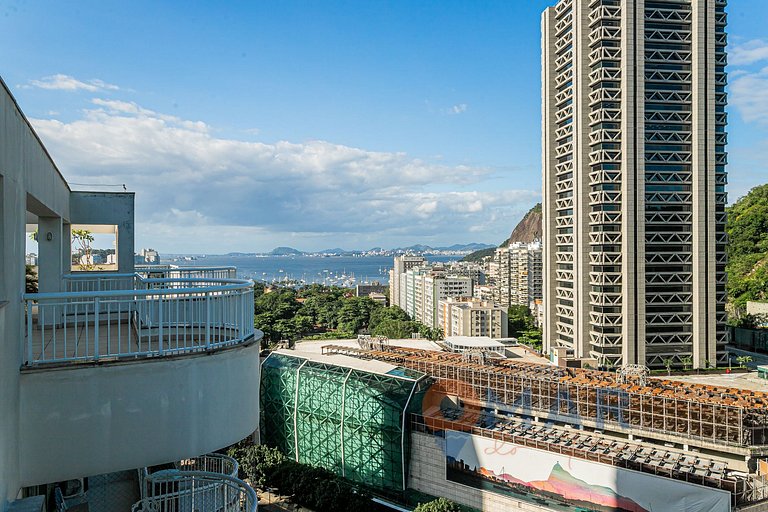 Apto em Botafogo com Piscina e Garagem| BV 80/ 407