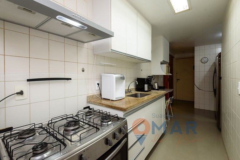 Apto em Botafogo com Piscina e Garagem| BV 80/ 407