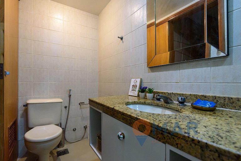 Apto en Botafogo con Piscina y Garaje | BV 80/407