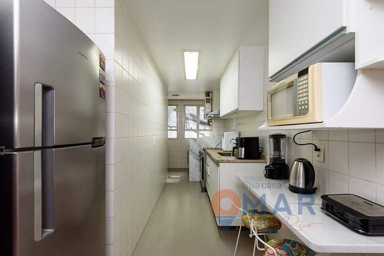 Apto em Botafogo com Piscina e Garagem| BV 80/ 407