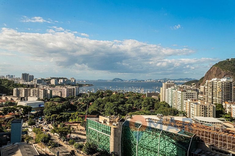 Apto en Botafogo con Piscina y Garaje | BV 80/407