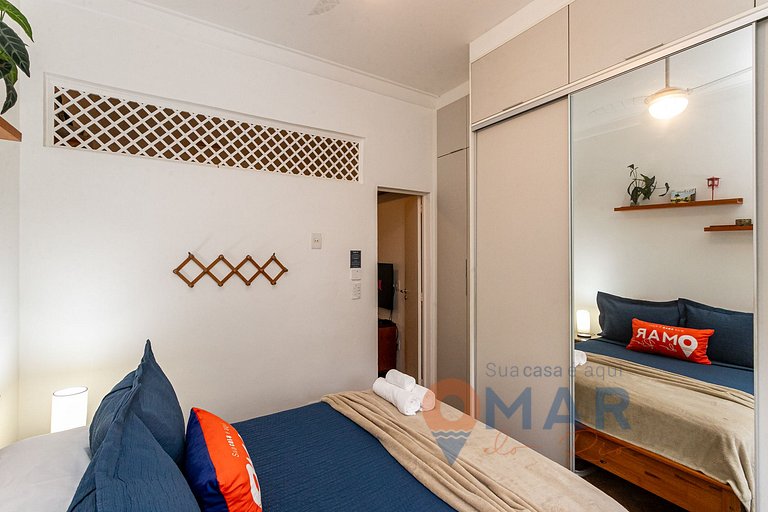 1 Qto a 5min da Praia de Copacabana | SL 363/202
