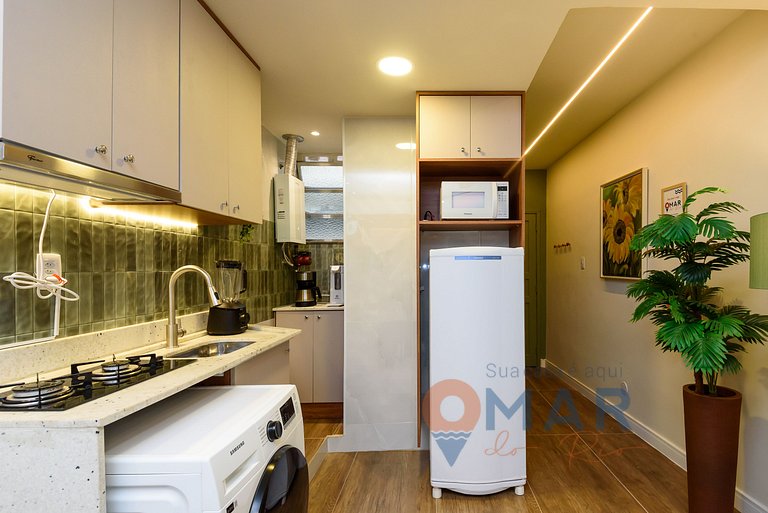 Studio 4 min from Copacabana Beach | RP 195/1001