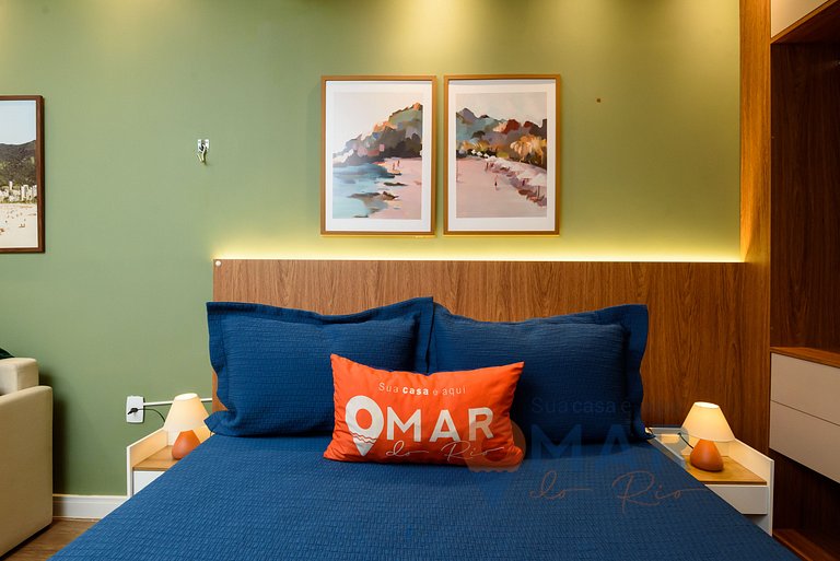 Studio a 4 min da Praia de Copacabana| RP 195/1001