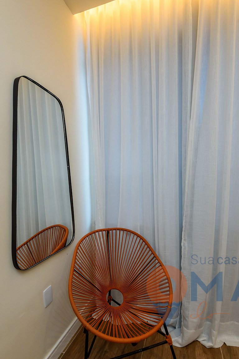Estudio 4 min de la playa de Copacabana|RP195/1001