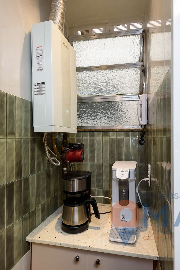 Studio a 4 min da Praia de Copacabana| RP 195/1001