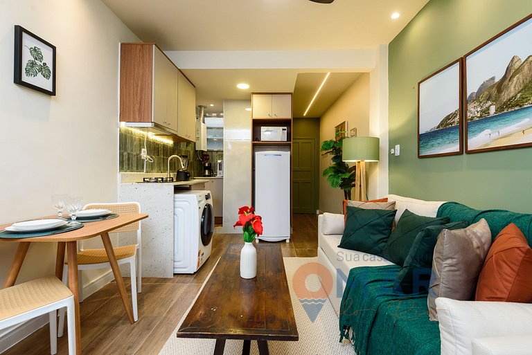Studio a 4 min da Praia de Copacabana| RP 195/1001