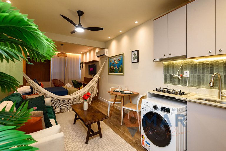 Studio a 4 min da Praia de Copacabana| RP 195/1001