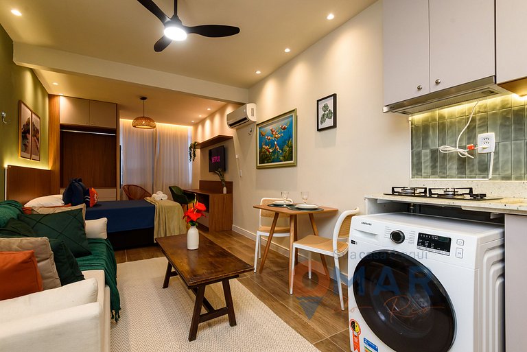 Studio a 4 min da Praia de Copacabana| RP 195/1001