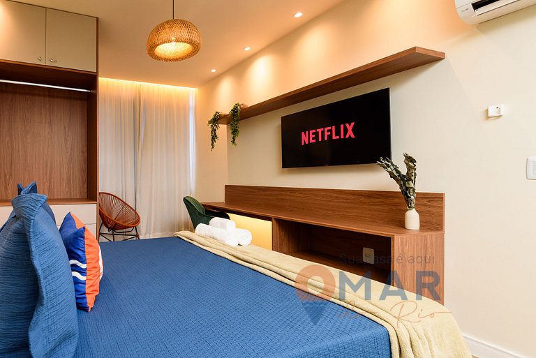 Studio a 4 min da Praia de Copacabana| RP 195/1001