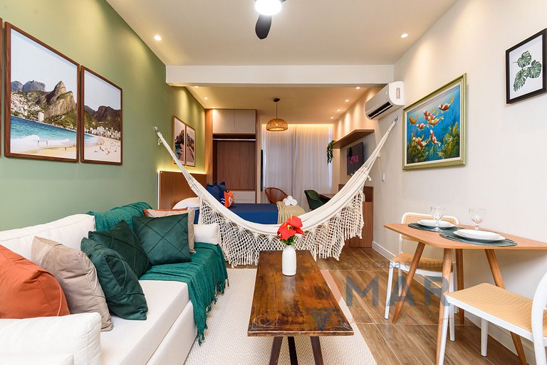 Studio 4 min from Copacabana Beach | RP 195/1001
