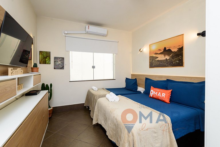 Studio a 6Min de la playa en Copacabana|BR 502/420