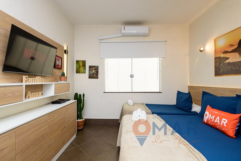 Studio a 6Min de la playa en Copacabana|BR 502/420