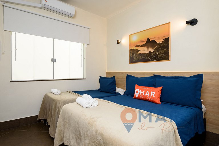 Studio a 6Min de la playa en Copacabana|BR 502/420