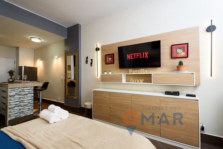 Studio a 6 Min da Praia em Copacabana | BR 502/420