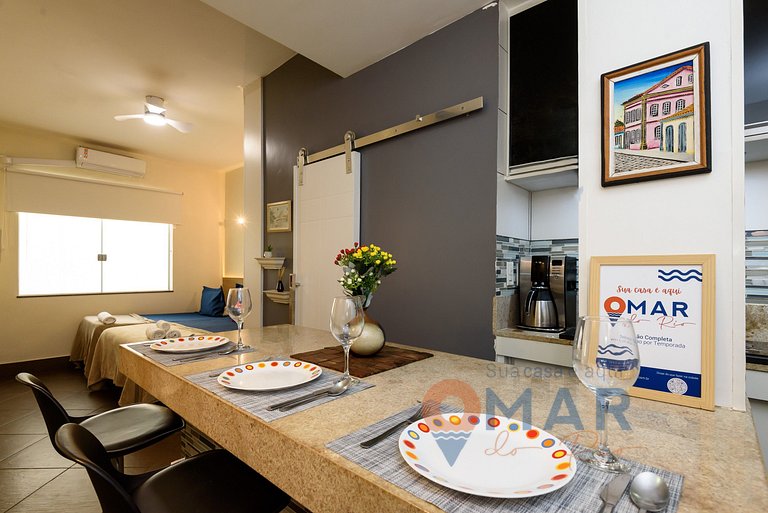 Studio a 6Min de la playa en Copacabana|BR 502/420