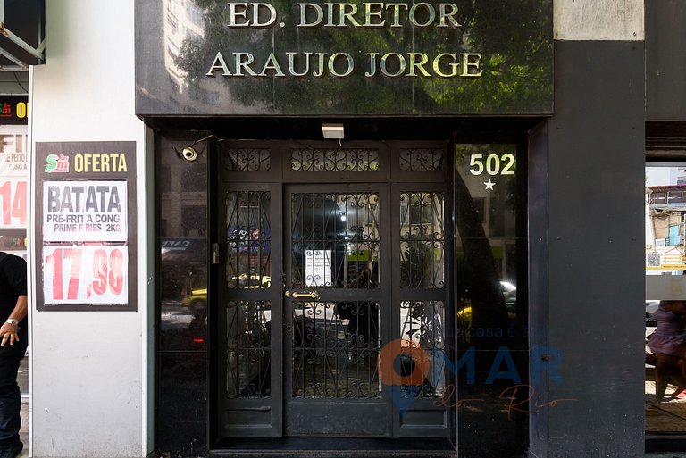 Studio a 6Min de la playa en Copacabana|BR 502/420