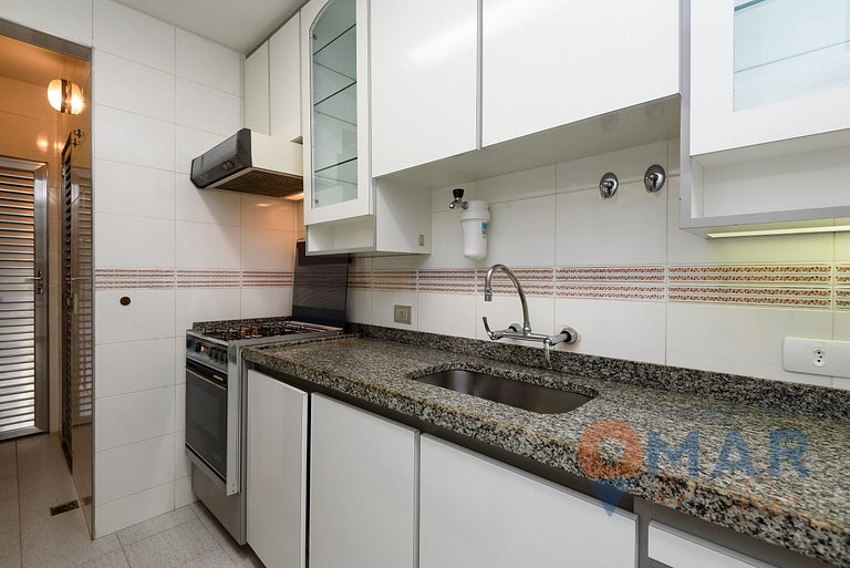 Amplo Apartamento 3Qtos no Leblon | GSM 300/701