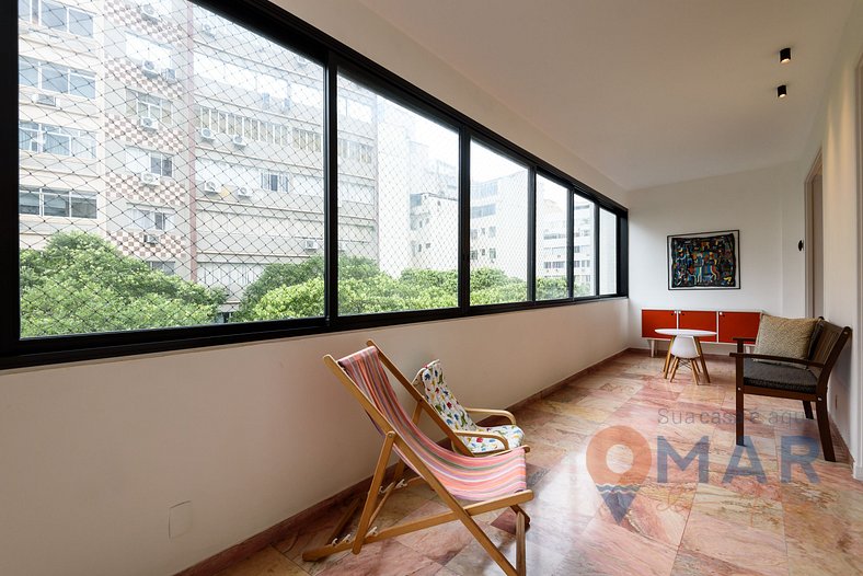 Amplo Apartamento de 3 Quartos em Copacabana | LM 76/601