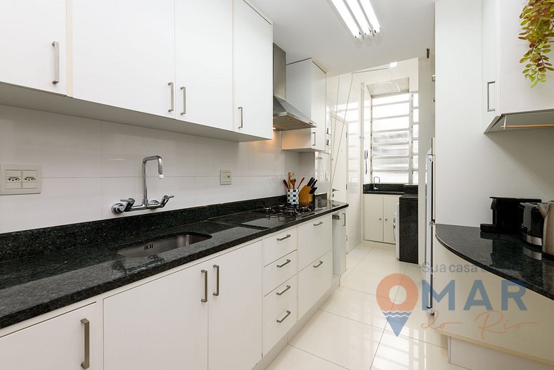 Amplo & Moderno 2Qtos em Ipanema | BT 185/401