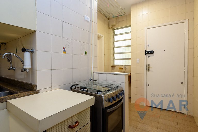 Apartamento 2Qts c/ Vista Mar em Copacabana | FDM 7/91