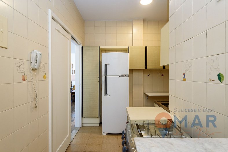 Apartamento 2Qts c/ Vista Mar em Copacabana | FDM 7/91