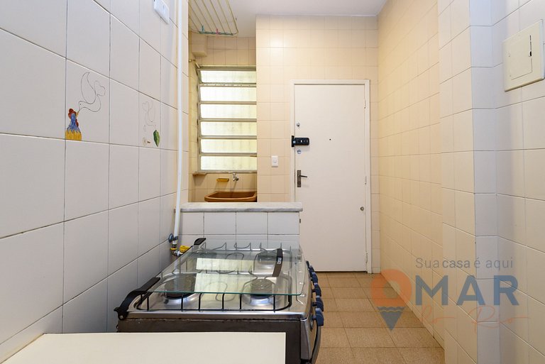 Apartamento 2Qts c/ Vista Mar em Copacabana | FDM 7/91