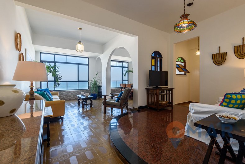 Apartamento 2Qts c/ Vista Mar em Copacabana | FDM 7/91