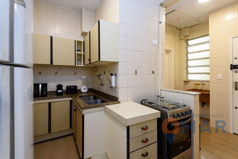 Apartamento 2Qts c/ Vista Mar em Copacabana | FDM 7/91