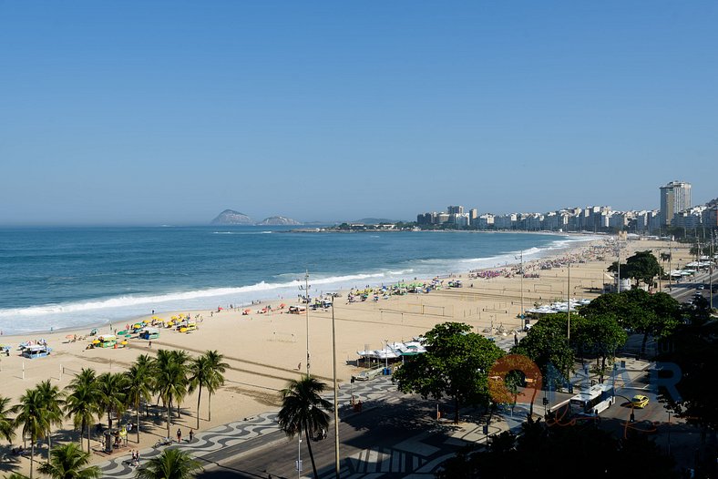 Apartamento 2Qts c/ Vista Mar em Copacabana | FDM 7/91
