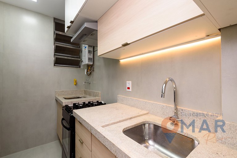 Apartamento a 150m da Praia | NSC 386/401