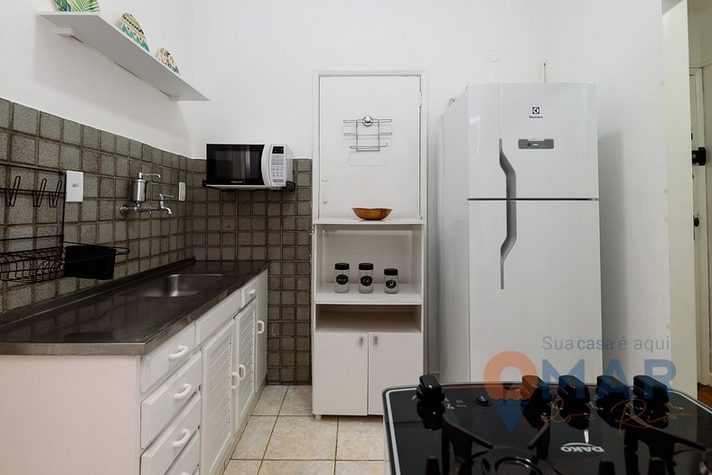 Apartamento a 300m da Praia de Ipanema | VP318/404