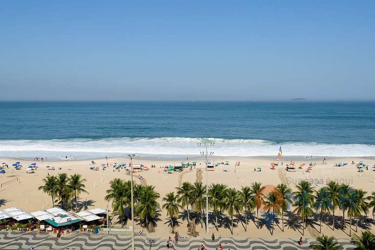 Apartamento de 2 dormitorios con vistas al mar en Copacabana