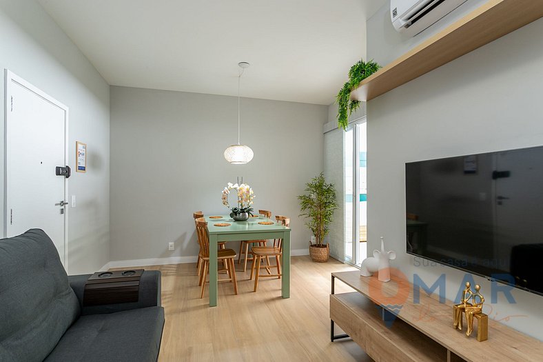 Apartamento Decorado, 2 Dormitorios en Ipanema | NS8/102