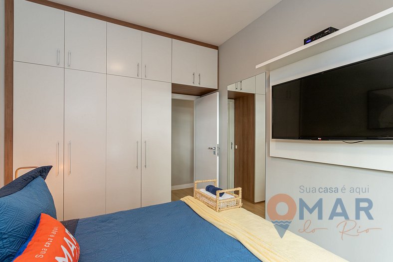 Apartamento Decorado, 2 Dormitorios en Ipanema | NS8/102