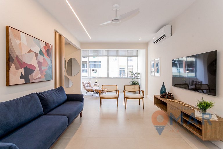 Apartamento Moderno com 3Qtos a 450m da Praia | AP30/601