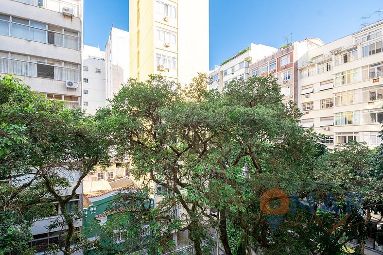 Apê com 3 quartos em Copacabana com banheira | SL 432/401