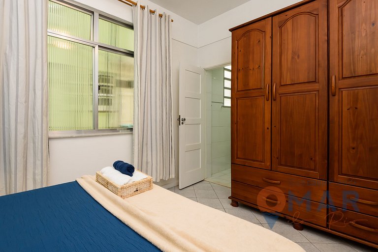 Apt Qto&Sala 220m from Copacabana Beach | RP 95/304