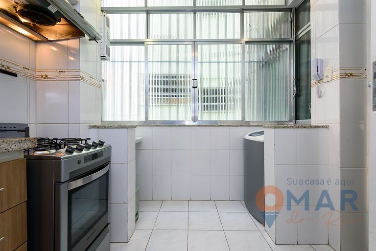 Apt Qto&Sala 220m from Copacabana Beach | RP 95/304