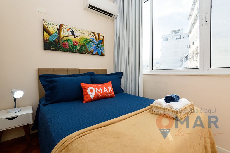 Apto de 2 dorms a 300m de la playa de Ipanema | RE 540/806