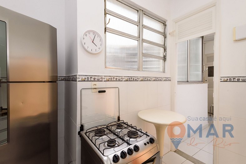 Apto de 2 dorms a 300m de la playa de Ipanema | RE 540/806