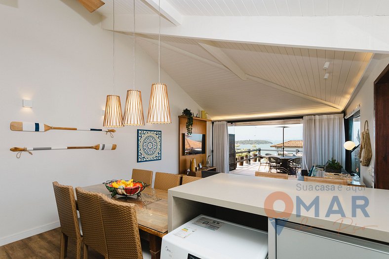 Beach House in Búzios with sea view | CBR 4