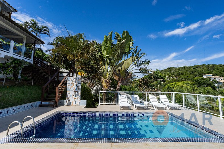 Casa Ayana | Mansión con piscina a 400m de Praia Brava