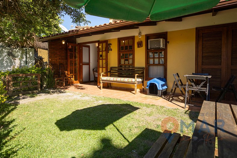 Casa c/ Jardim a 400m da Praia de Geribá | VDS 014