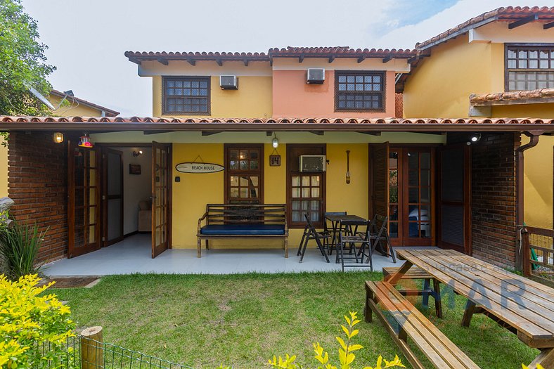 Casa c/ Jardim a 400m da Praia de Geribá | VDS 014