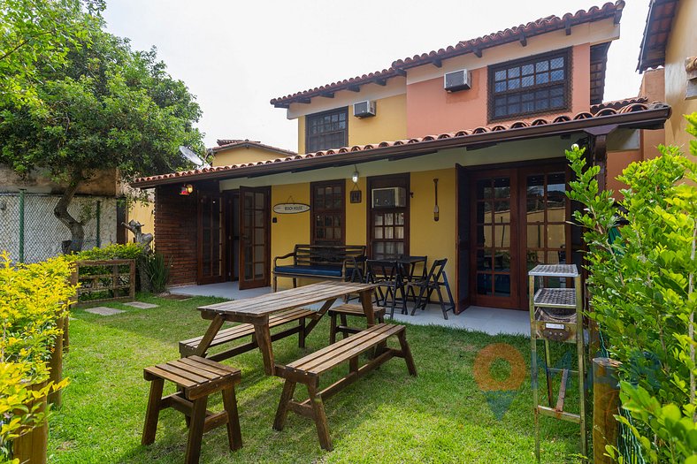 Casa c/ Jardim a 400m da Praia de Geribá | VDS 014