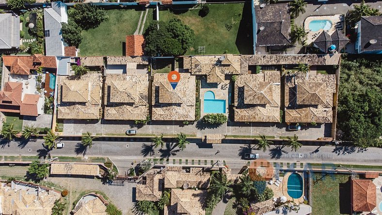 Casa c/ Piscina e Garagem em Búzios | VG 05